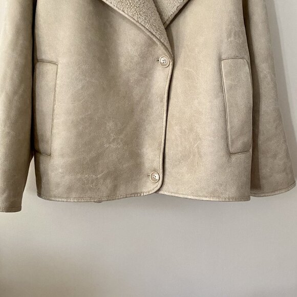Zara ZW Collection Double-Face Jacket NWOT - Picture 15 of 16